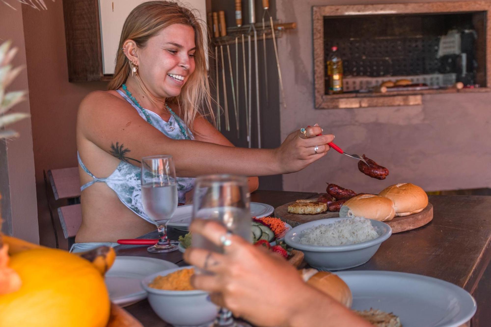 Ferrujao Pousada E Restaurante Garopaba Buitenkant foto